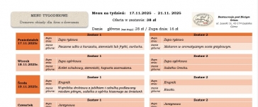MENU TYGODNIOWE - Domowe obiady dla firm z dowozem